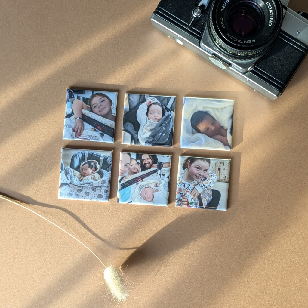 set de 6 magnets PHOTO