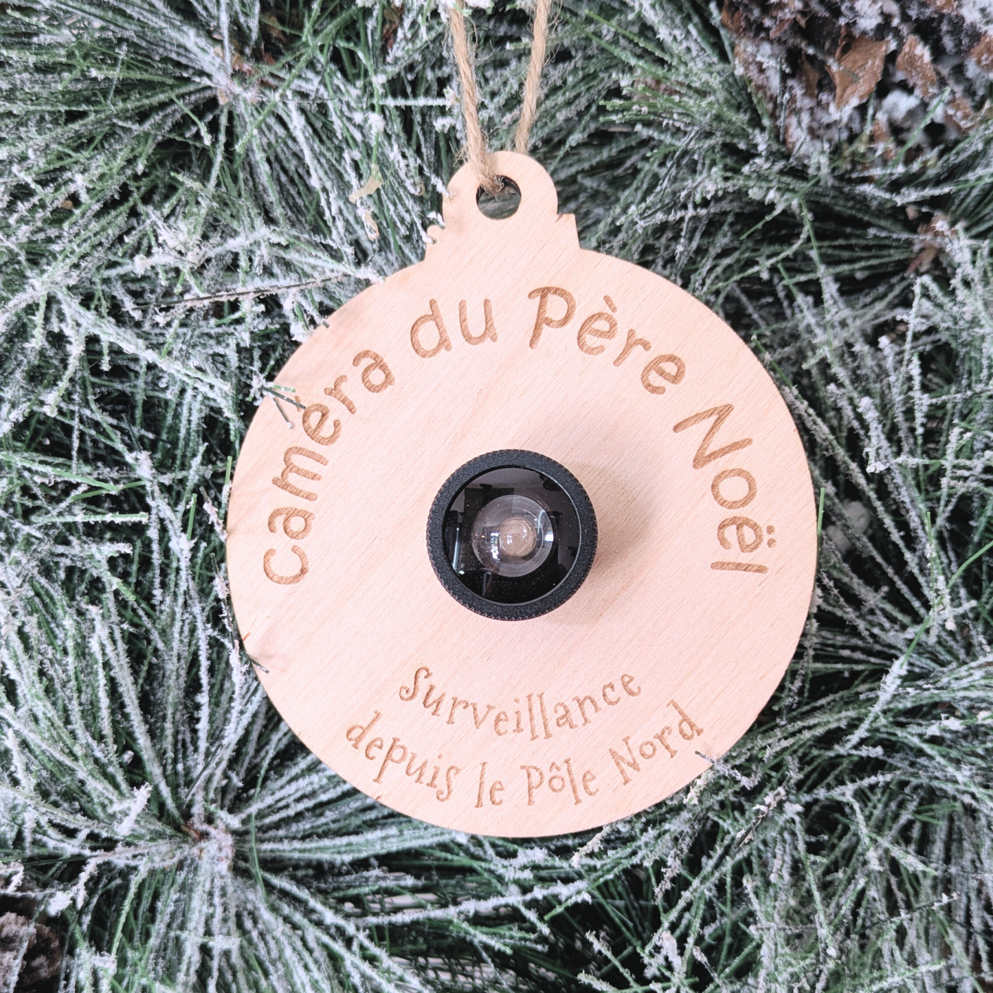 Caméra du Père Noël "Surveillance depuis le Pôle Nord"