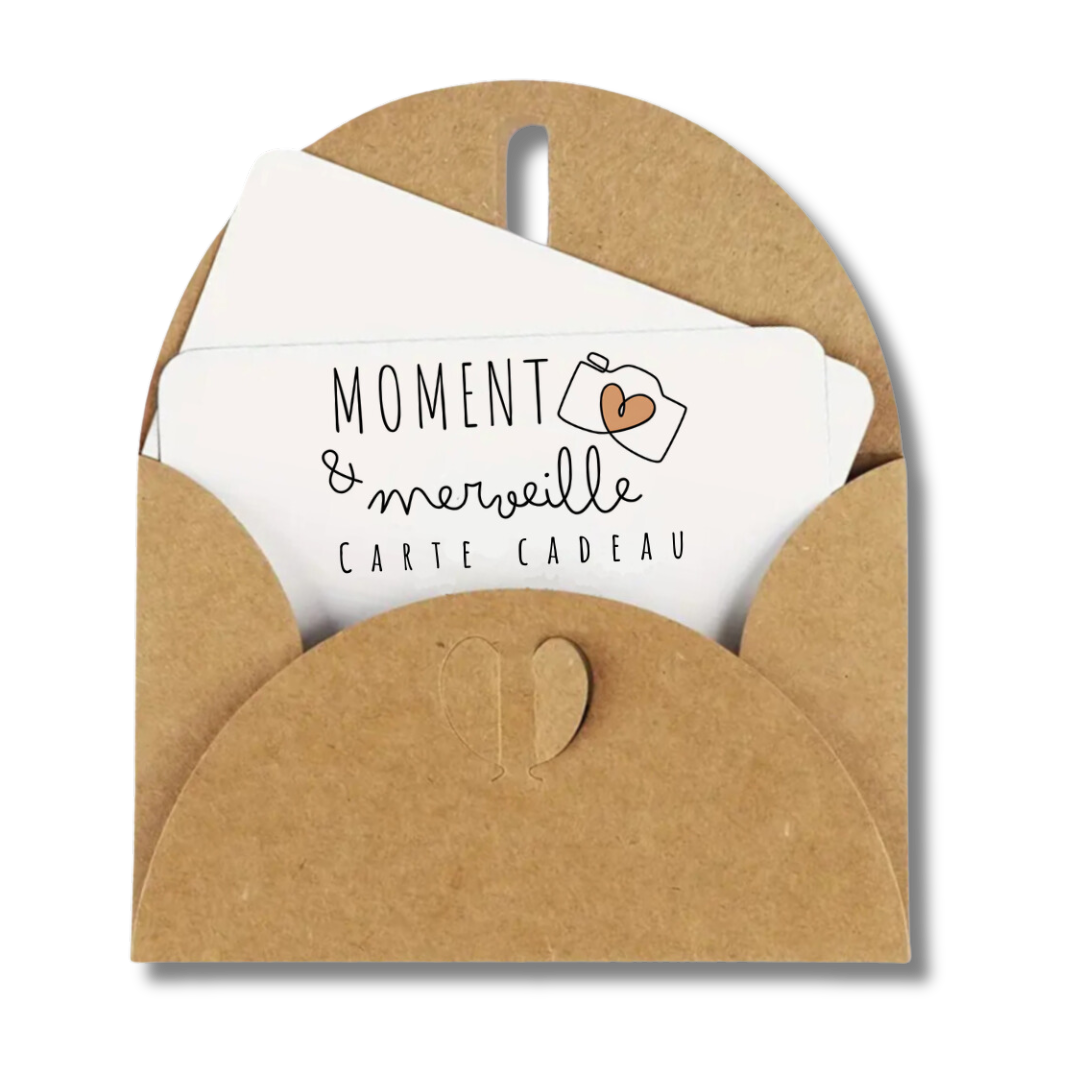Carte cadeau Moment & Merveille