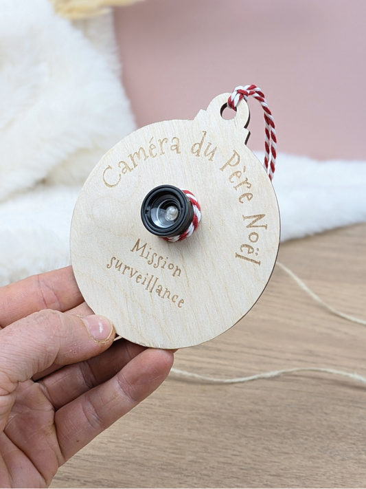Caméra du père noël "mission surveillance"