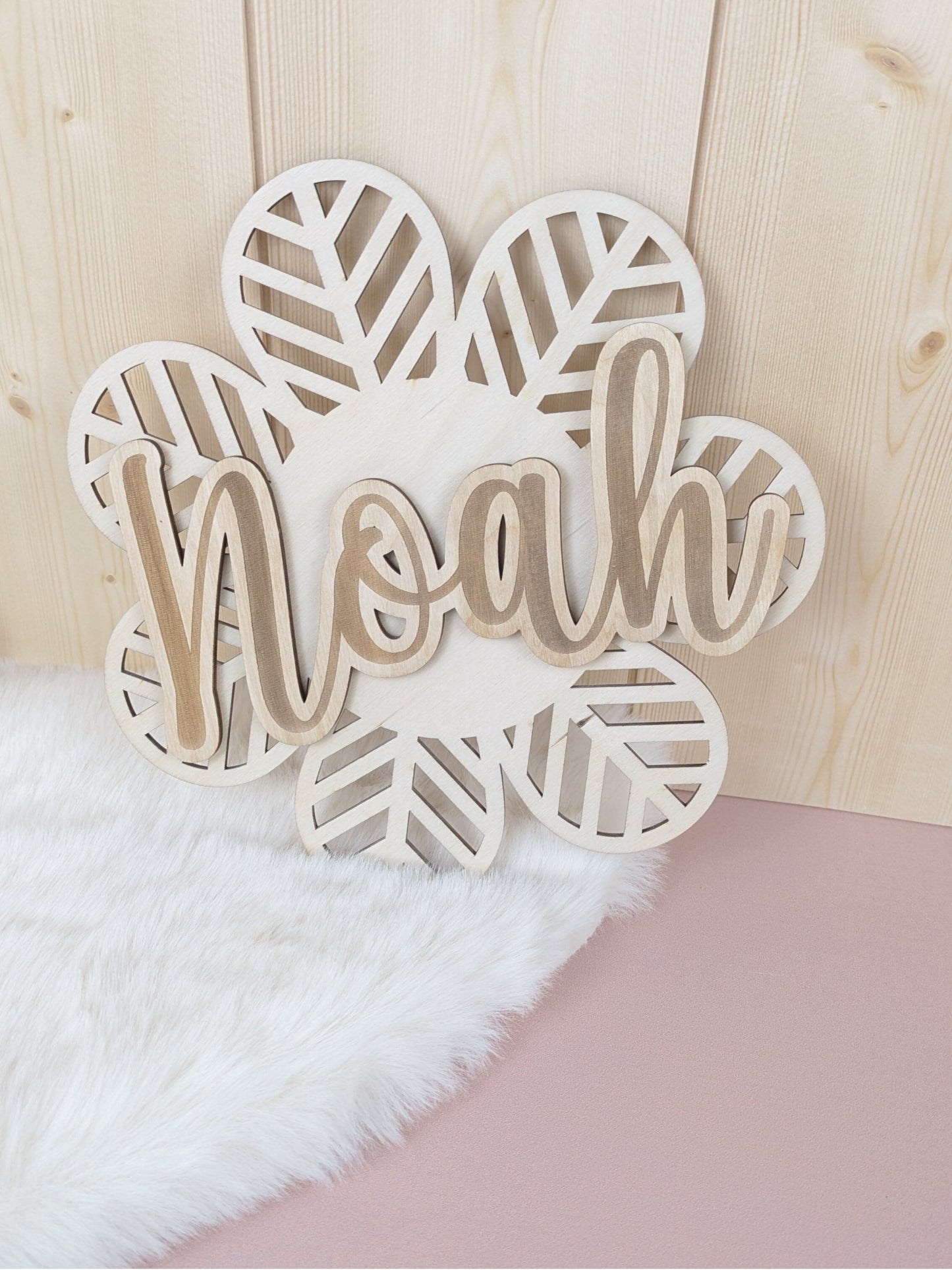 Décoration fleur personnalisée (motifs variés)