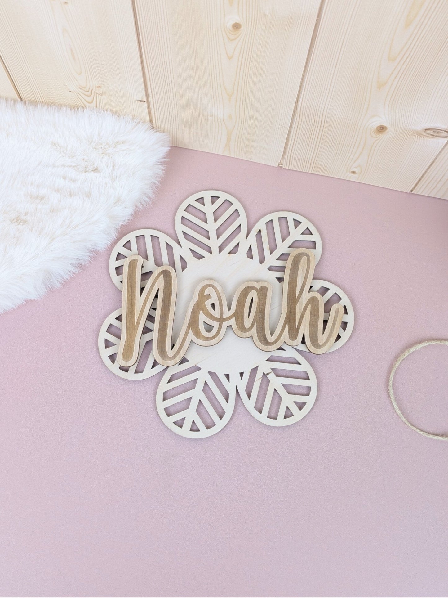 Décoration fleur personnalisée (motifs variés)