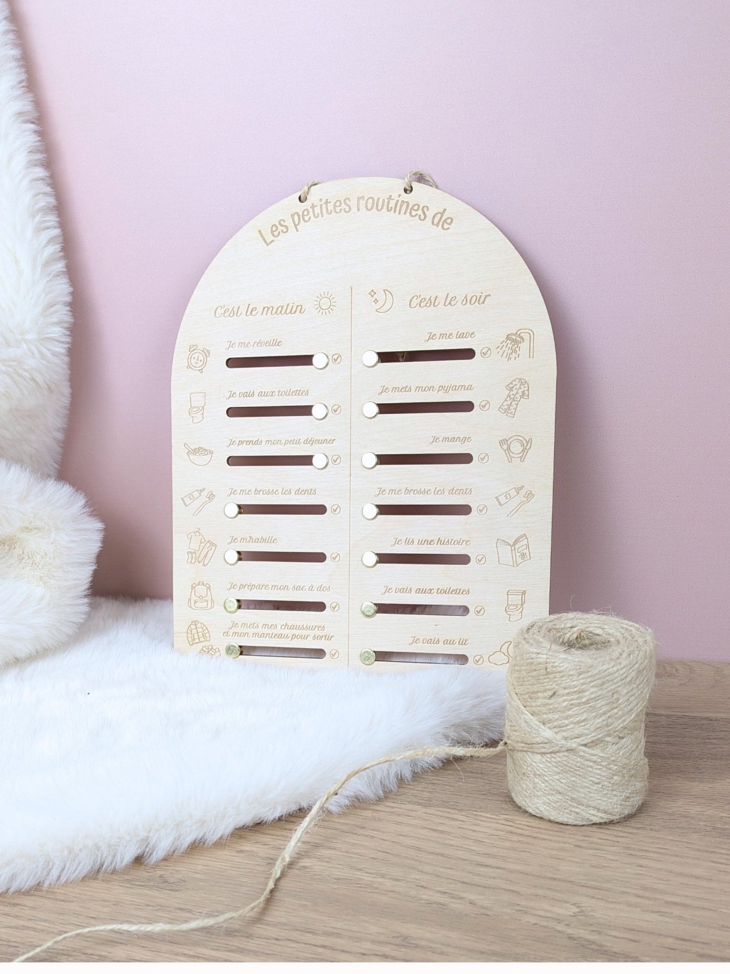 Mes petites routines (version sans personnalisation)