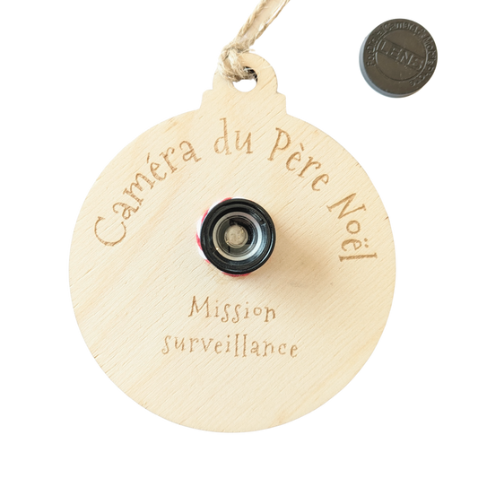 Caméra du père noël "mission surveillance"