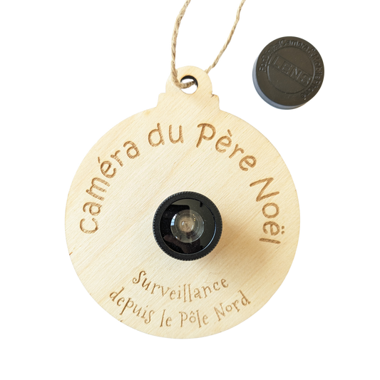 Caméra du Père Noël "Surveillance depuis le Pôle Nord"