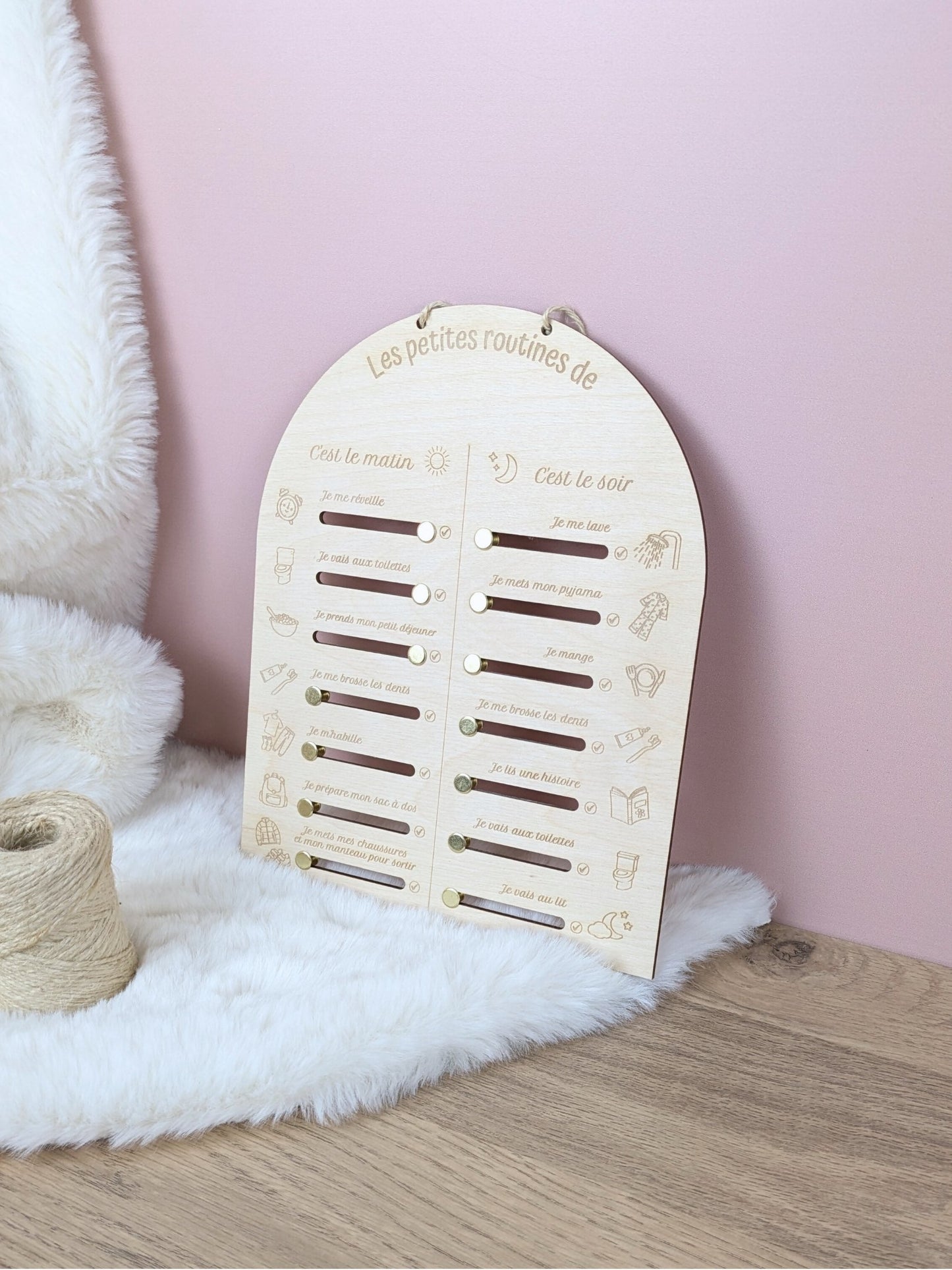 Mes petites routines (version sans personnalisation)