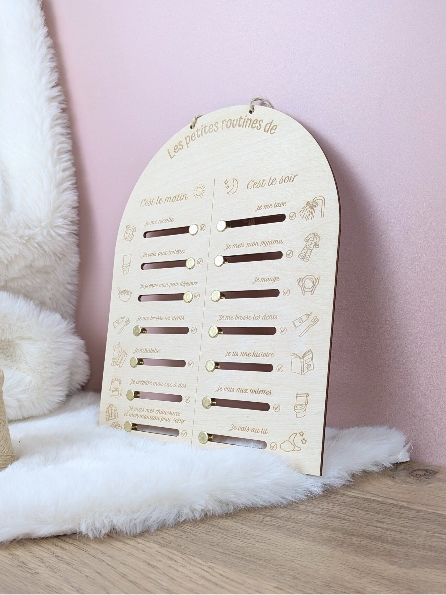 Mes petites routines (version sans personnalisation)