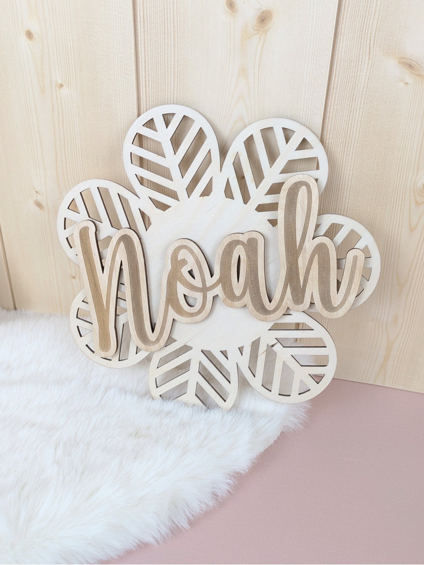 Décoration fleur personnalisée (motifs variés)