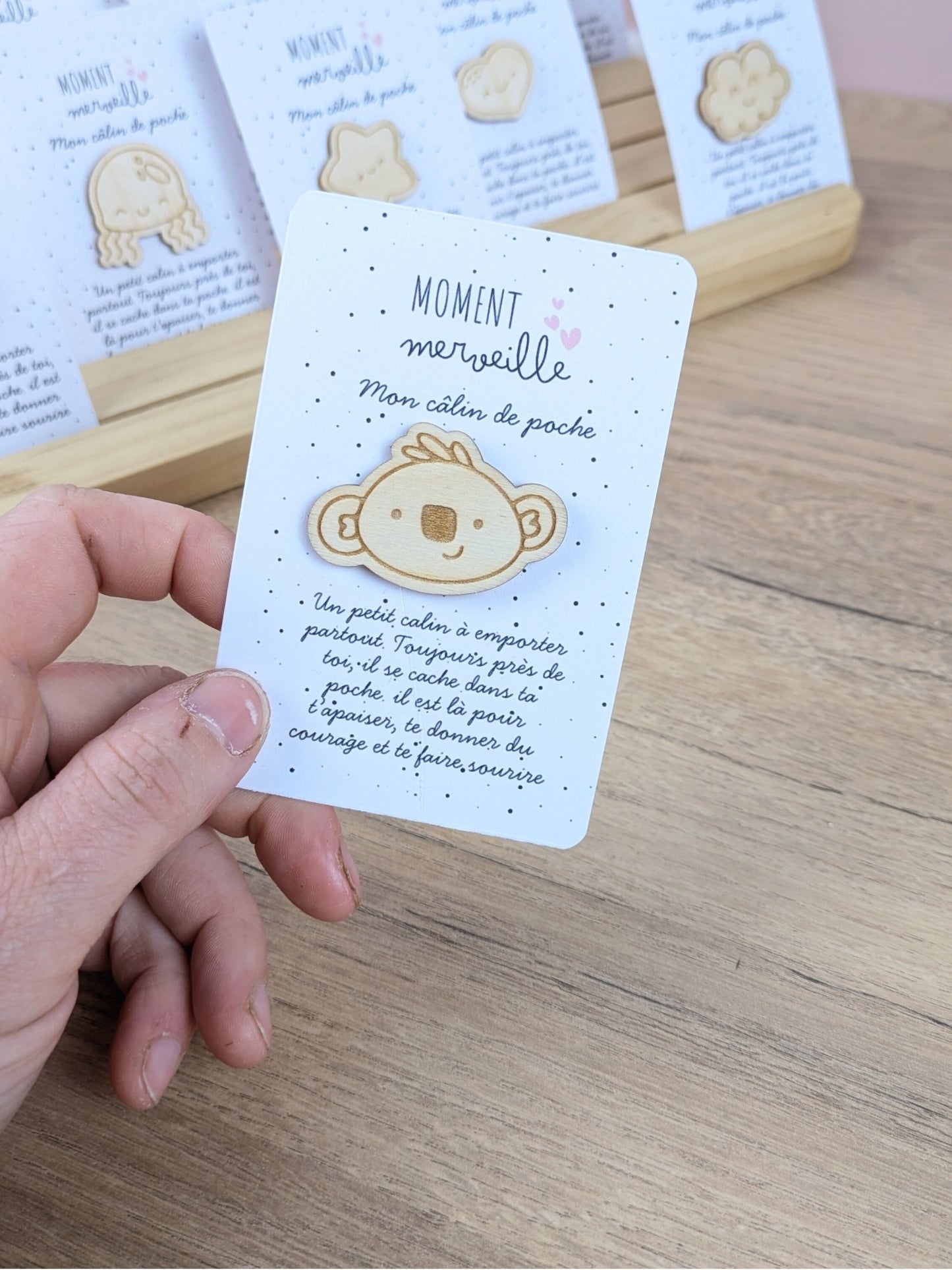 Calin de poche - motifs variés